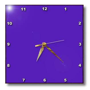   Purple   Wall Clocks  3dRose LLC For the Home Wall Decor Clocks