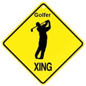  Golfer Xing Sign