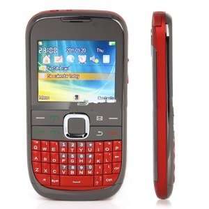   Band Tri SIM Tri Standby Cell Phone(Red) Cell Phones & Accessories