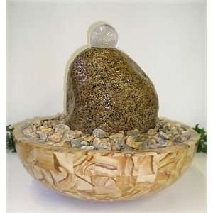  River Boulder Large Tabletop Water Fountain Kitchen 