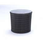   Daytona Round Side Table   Espresso   20H x 20W x 18D   SO 095 21