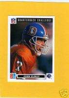 1991 JOHN ELWAY Denver Broncos Dominos Pizza Card Rare  