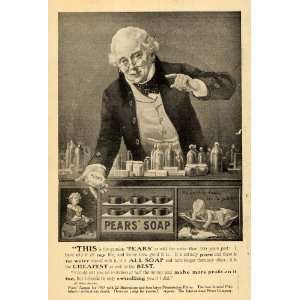  1907 Ad Pears Soap Beauty Salesman Store Fashion Basin 