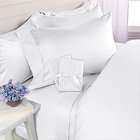 Scala 1000 Thread Count 100% Egyptian Cotton SOLID White Queen Duvet 