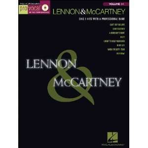  Hal Leonard Lennon & McCartney   Pro Vocal Songbook & CD 