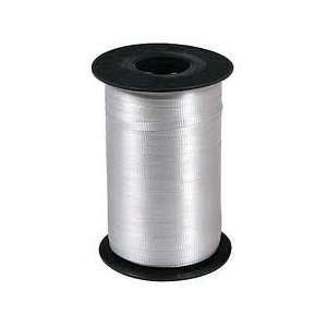  3/16 * 200 YDS Non metallic Silver Curling Ribbon (10 