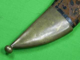   Cent German Germany Made Middle East Fighting Knife Dagger & Scabbard