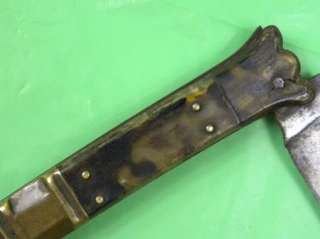 19 Century French or Spanish BEAUVIAR Huge NAVAJA Knife  