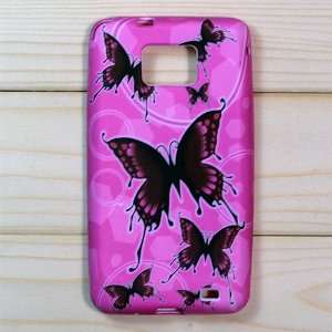  Butterfly / TPU Case for Galaxy S2 / i9100/ SC 02C+Free 