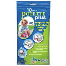 Potette Plus Liner Refills   10 Pack   Kalencom Corporation   Babies 