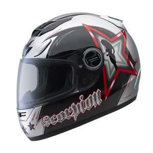    Scorpion EXO 700 Helmet Hollywood Red Size 2XLarge 2XL Automotive