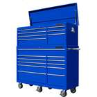  Tools 56 18 Drawer Combination Tool Chest and Roller Cabinet (Blue