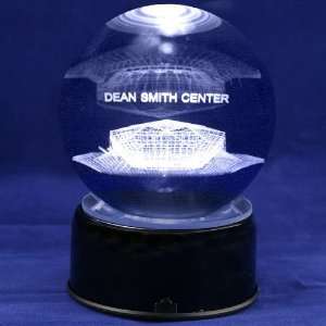  Tar Heels (UNC) Dean Smith Center 3D Laser Globe