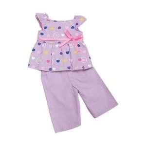   Collection Pajama Outfit Purple Top & Pants
