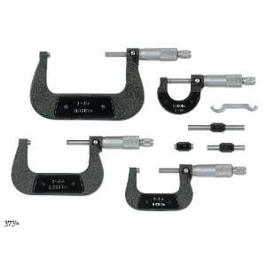  KD Tools 3734 4 Piece Outside Micrometer Set