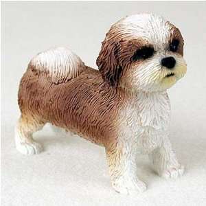  Shih Tzu, Tan, Sport Cut Original Dog Figurine (4in 5in 