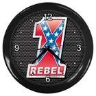 Artsmith Inc Wall Clock Moms Lil Rebel   Confederate Flag