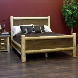  Black Walnut & Cedar Log Bed