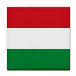 Hungary Flag Tile Trivet