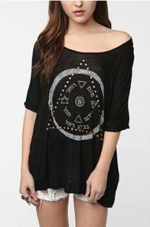 Daydreamer LA Oversized Studded Pyramid Tee