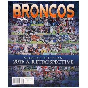    NFL Denver Broncos 2011 Year In Review Magazine