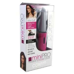  Conair Mini Pro Ceramic Clipless Curler (3 Pack) with Free 