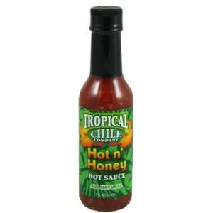Tropical Chile Company Hot N Honey Hot Sauce  Grocery 