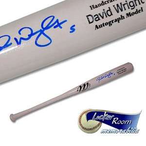 Locker Room Memorabilia New York Mets David Wright Autographed Marucci 