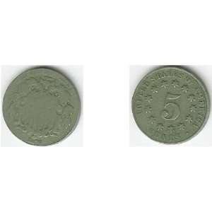  1870 Shield Nickel 
