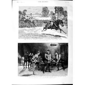  1890 House Commons Steeplchase Rugby Lyceum Theatre
