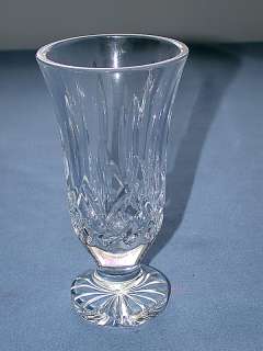 Beautiful Waterford Signed Clear Cut Crystal Posy Vase  