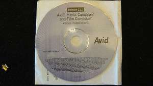   MEDIA COMPOSER AND FILM COMPOSER ONILINE PUB DISC DISK CD RELEASE 11.0