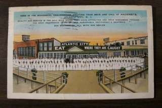 HACKNEYS SEAFOOD RESTAURANT ATLANTIC CITY NJ 1930 pc  