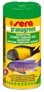 sera Granugreen 1000 ml/14.4ozs Tropical Fish Food  