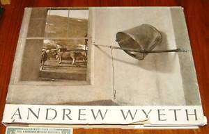 ANDREW WYETH by Richard Meryman 1968 HUGE 1st edition  
