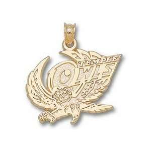  Temple Owls Temple Owl Pendant   10KT Gold Jewelry 