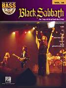 Black Sabbath Bass Guitar Play Along Tab Music Book CD  