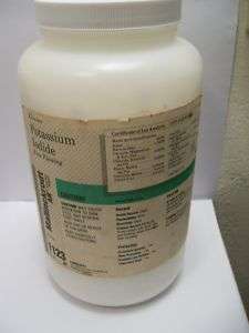 Potassium Iodide, Reagent, 99.9% ,100 gm, Mallinckrodt  