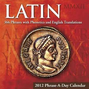  Latin Phrase A Day 2012 Desk Calendar