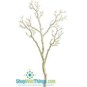 Tree Branch, Gold, Bendable   Manzanita 54 Tall   (Thick)