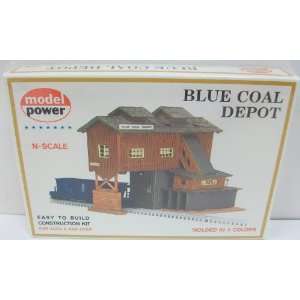  Model Power 1506 N Scale Blue Coal Depot Toys & Games