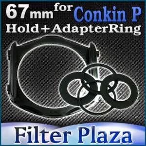 67mm Adapter Ring + Holder for Cokin P series Filter  