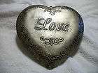 LOVE Heart Charm Plaque.Look​s like antiqued CHARM