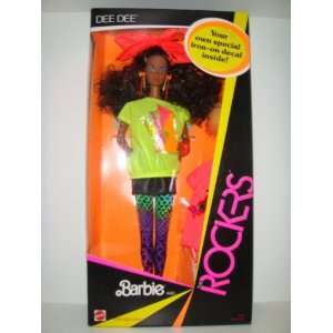  Barbie and the Rockers Dee Dee Doll Made in 1985 Toys 