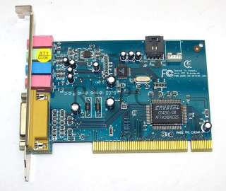 PCI Sound Card with Crystal CS4281 Sound Chip  