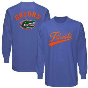 Florida Gators Royal Blue Blender Long Sleeve T shirt 