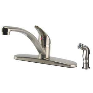  Ultra Single Handle Kitchen Faucet With Matching Sprayer 