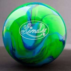  Linds Glow Laser Bowling Ball  Cool Lime Sports 