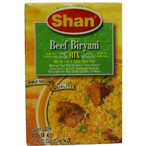 Shan Karachi Beef Biryani Mix 2.62 Oz  Grocery & Gourmet 