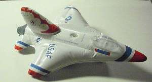 Inflatable Toy USAF Jet Airplane 19 1/2  New  